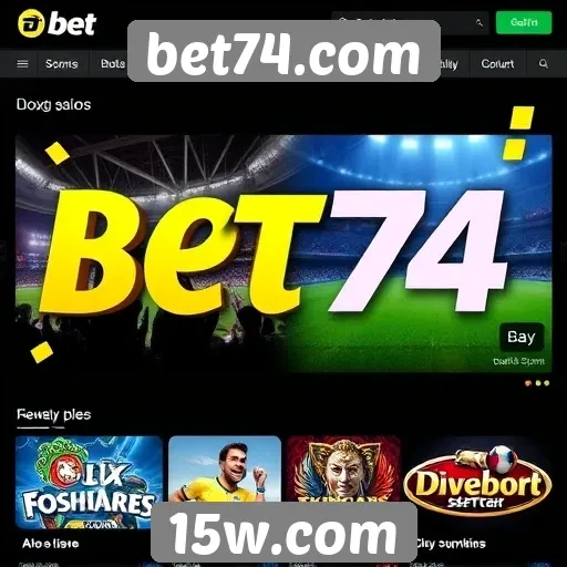 Bet74.com oferece diversas opções de jogos online